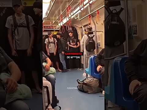 Carterista No Era TAN DURO Como Creía 😱