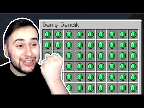 SINIRSIZ ZÜMRÜT FARMI YAPTIM ÇOK EFSANE OLDU 🤩 - Ekiple Minecraft (10.Bölüm)