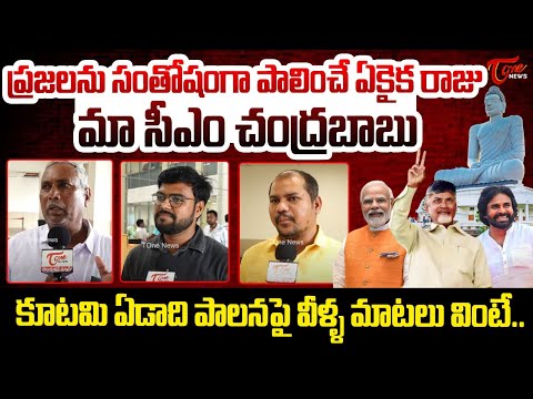 ఏడాది పాలన ఎలా ఉందంటే… | Public Talk On NDA Govt 1 Year Ruling | CM Chandrababu | Pawan | Tone News