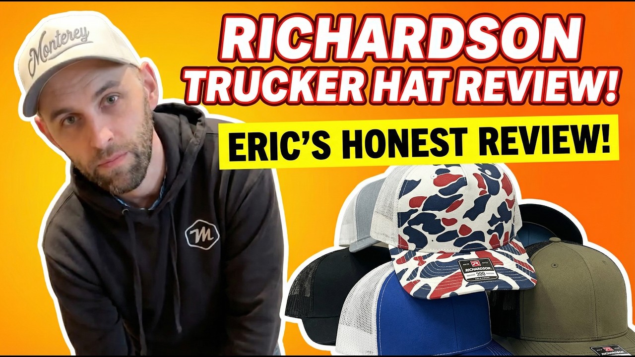 New Richardson American Flag Trucker Hats Product Review! 112P & 112PFP