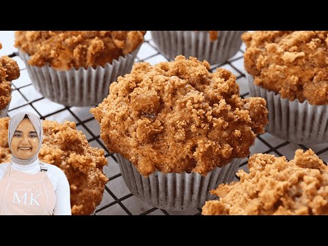 Super moist and easy BANANA NUT MUFFINS