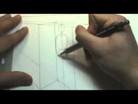 Amazing Figure Drawing Lesson series 4 of 8   How To Draw The Human Figure In Perspective