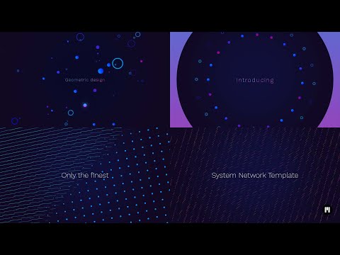 System Network Modular Template for Apple Motion & FCPX - MotionVFX
