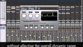 Video thumbnail for TransientControl Demo by Metric Halo