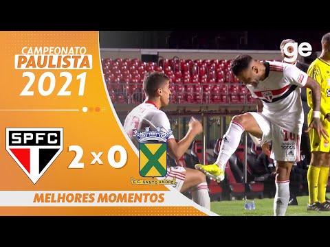 Vídeo - São Paulo 2 x 0 Santo André - Paulistão 2021!