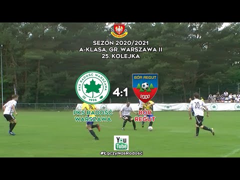 Sezon 20/21: PKS Radość 4:1 Bór Regut