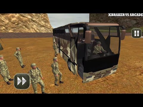 Army Bus Driving 2017 - Military Coach Transporter Career Mode Android Gameplay