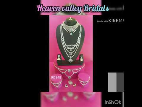 Bridal jewellery for rent. | receptional jewellery | stone jewellery for rent | rental jewellery |