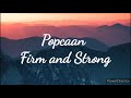 Popcaan - Firm and Strong (Lyrics)