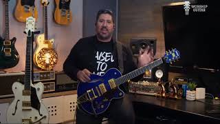 Video thumbnail for • CHRIS ROCHA • GRETSCH BROADKASTER JR •  DEMO • by WORSHIP GUITAR