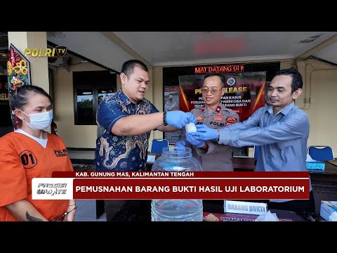 PRESISI UPDATE: POLRES GUNUNG MAS MUSNAHKAN NARKOTIKA SENILAI RATUSAN JUTA13/06/25 (18.00)