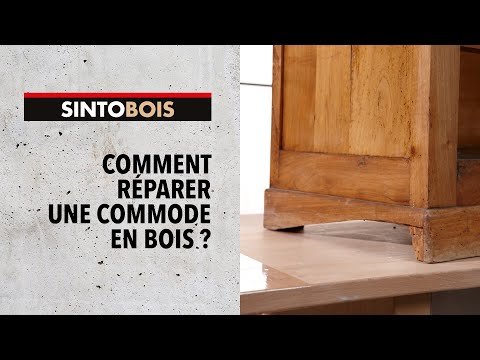 comment reparer tiroir commode