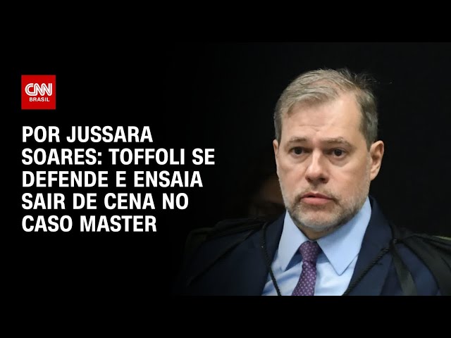 Análise: Toffoli se defende e ensaia sair de cena no caso Master | CNN PRIME TIME