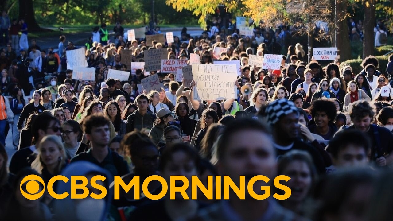 Cornell faculty, students protest on campus over alleged frat gang rape