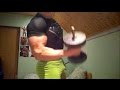 Superman Biceps pumping & posing