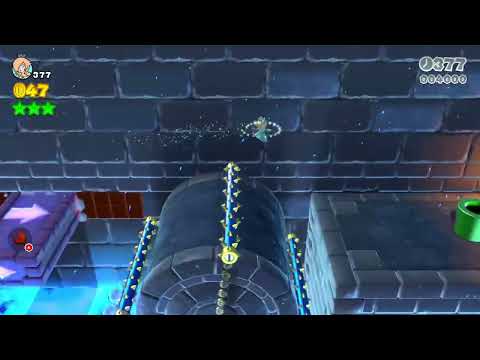 Super Mario 3D World (Switch) 10-7 Itemless Speedrun - Time: 33 (Former WR)