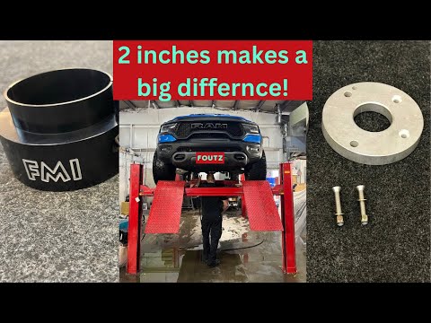 Installing Foutz Leveling Kit for 2021 RAM TRX!