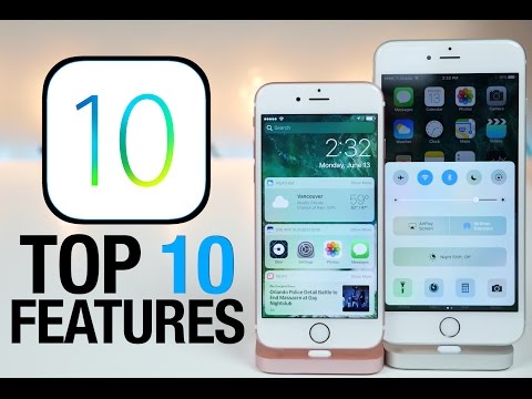 Top 10 iOS 10 Features - What's New Review