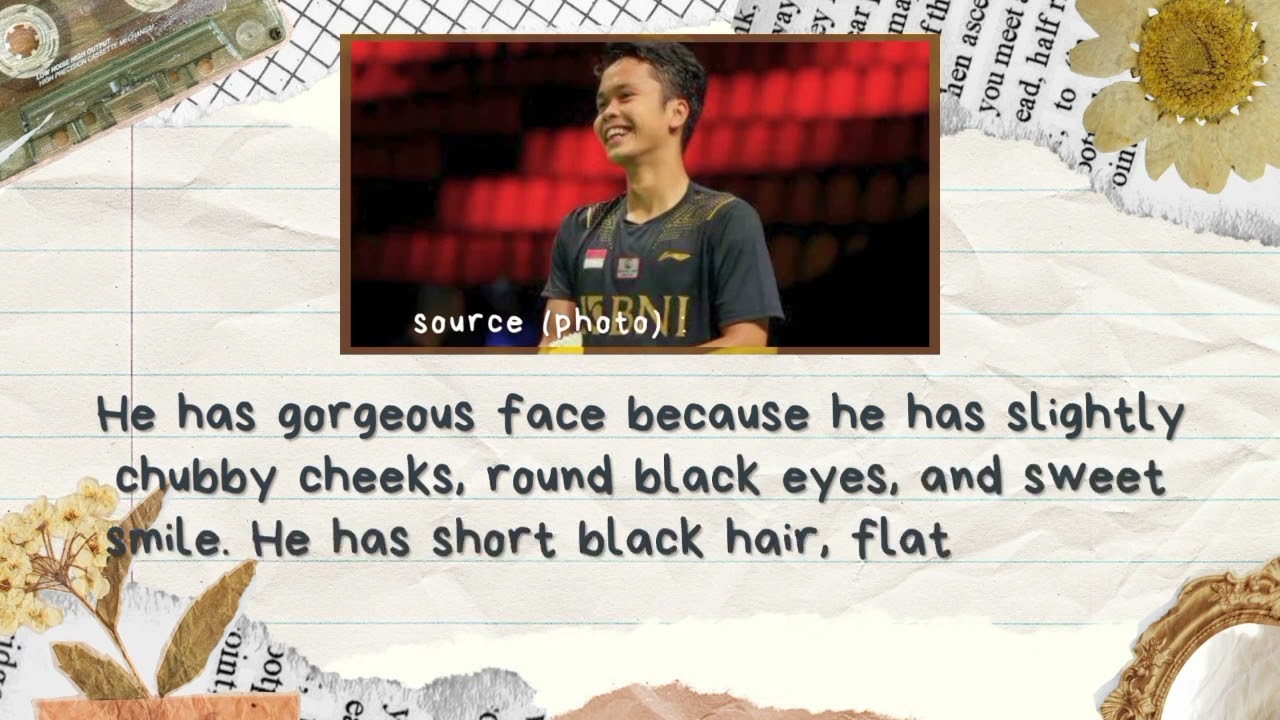 DESCRIPTIVE TEXT ABOUT ATHLETE ( Anthony Sinisuka Ginting )
