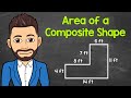 How to Find the Area of a Composite Shape | L-Shaped Example | Math with Mr. J