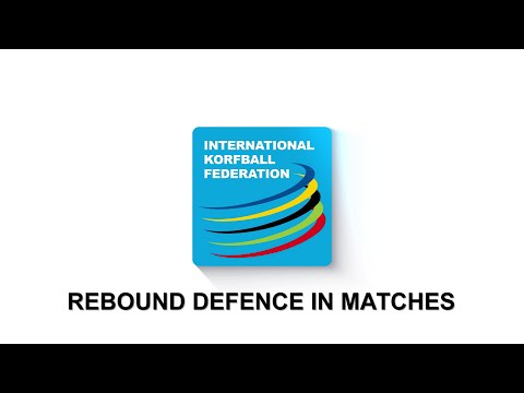 IKF Korfball Instruction Video – Rebound Defence in matches
