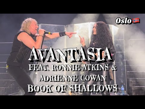 Avantasia feat. Ronnie Atkins & Adrienne Cowan - Book of Shallows @Oslo🇳🇴 July 11, 2022 LIVE HDR 4K