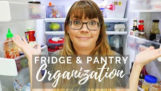 CLEAN OUT Fridge & Pantry // Cleaning Motivation //Cleaning mom