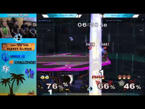SNS - Captain Faceroll (P1) + PRZ (P2) vs darkrain (P3) + Dart! (P4) - Melee Doubles