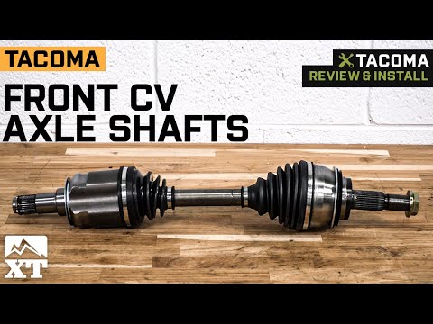 2005-2022 Toyota Tacoma Front CV Axle Shafts Review & Install