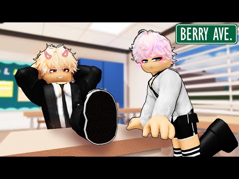 TEACHER! GIMME THAT SPECIAL DETENTION!!! P2 | Roblox gay story 🏳️‍🌈| BERRY AVENUE RP