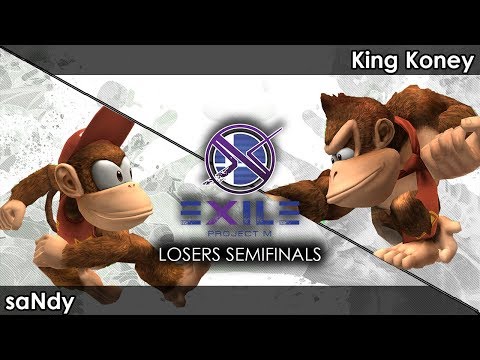 Project M: SMT | saNdy (Diddy Kong) V SMT | King Koney (Donkey Kong) - Exile 124 SSBPM