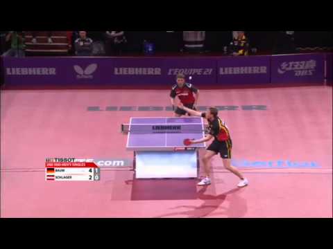 WTTC 2013 Highlights: Werner Schlager vs Patrick Baum (Round 2)