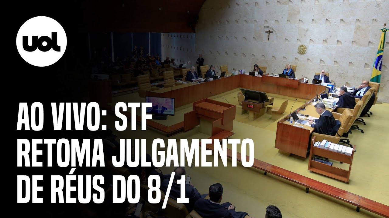 🔴 STF julga primeiros réus dos atos golpistas de 8 de janeiro em Brasília; acompanhe ao vivo