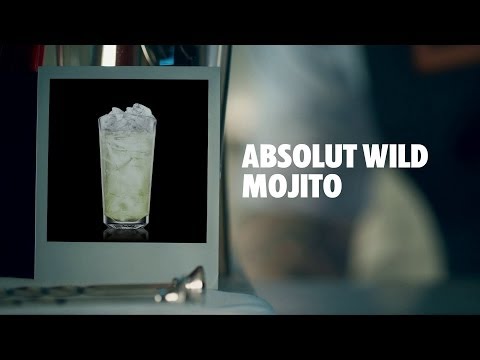 ABSOLUT WILD MOJITO DRINK RECIPE - HOW TO MIX