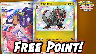 Haxorus & Iris are Diabolical! (Pokemon TCG Pocket)
