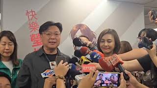 邱議瑩高雄市區成立競辦 盼讓更多市民認識