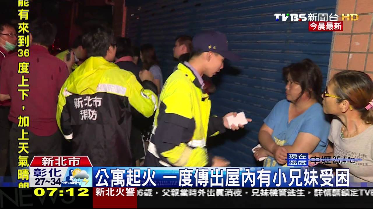 父出門買宵夜住家起火　小兄妹自行逃出