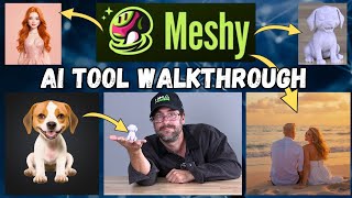 MESHY 5: Advanced AI Tools for 3D Model, Image, and Texture Creation, that ANYONE can use