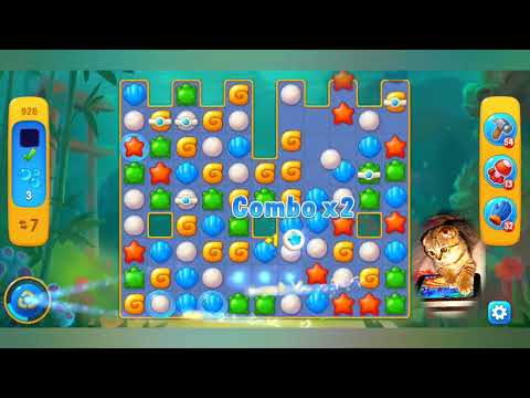 Fishdom 2022, no Boosters,   928  level  -  прохождение без бустеров,   928  уровень.