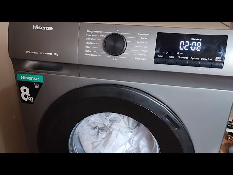 How to use Hisense Washing Machine/Automatic front loader 8kg Review 2023/ Water and Energy Saver.