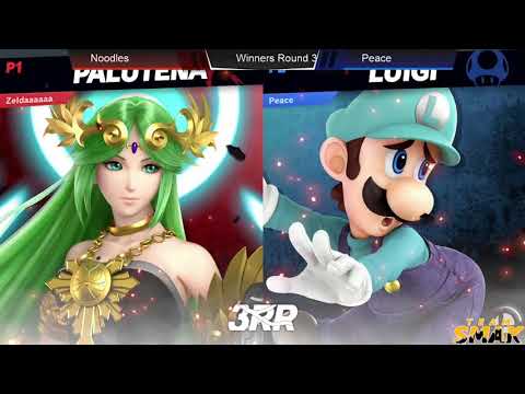 3RR #32 Winners Round 3 - Noodles (Palutena) vs. Peace (Luigi) - SSBU
