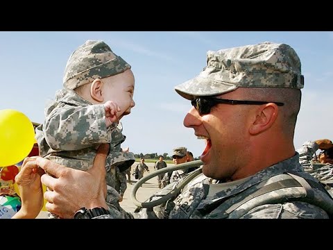 Precious Moments - Adorable Babies's Reaction Daddy Comes Home - Funny Baby Videos