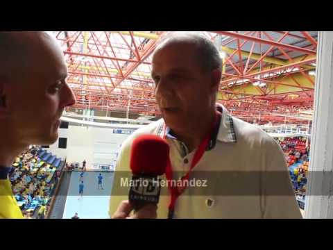 AMBIENTE EN ARTALEKU PREVIO SEMIFINAL DEL BIDASOA -  CIUDAD REAL PLAYOFF 2016