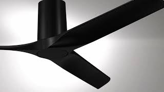 Watch A Video About the 52 Casa Vieja Zebec Black Hugger Ceiling Fan with Remote Control