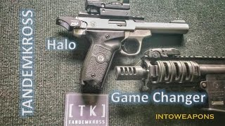 SW22 Halo Charging Handle &amp; Game Changer Compensator