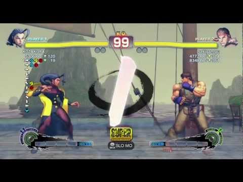 K0ZAKURA (Rose) vs Sekiganryu (Ryu) AE2012 Ranked Match *720p HD*