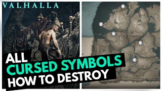 All Cursed Symbol Locations and Solution AC Valhalla Wrath Of The Druids