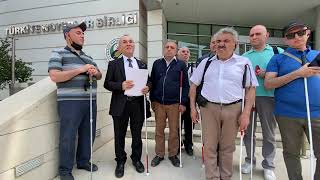 Türkiye Noterler Birliğine İmza Atan Görme Engellilerden Son Uyarı