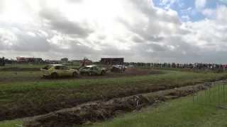 preview picture of video 'Autocross Hallum 31 aug 2013 - Vrije Standaard - 1e manche'