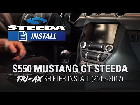 Steeda S550 Mustang Tri-Ax Street Short Throw Shifter | Install
